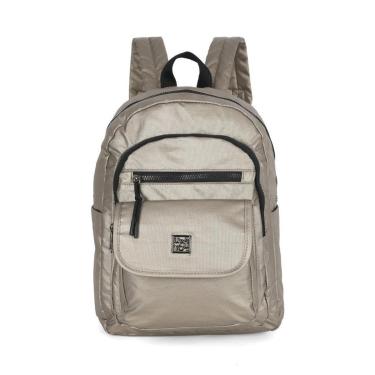 Imagem de Mochila de Costas Pequena Náilon Metalizado Dois Bolsos Up4you-Feminino