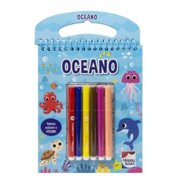 Imagem de Livro - Colorindo por Números: Oceano