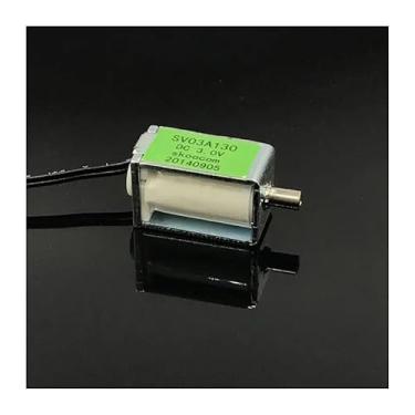 Imagem de Válvula de ar solenoide normalmente aberta DC 3V válvula de escape de controle de monitor eletrônico