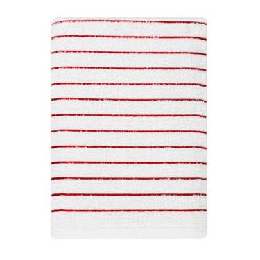 Imagem de Kit 2 Toalhas de Praia e Piscina Gigante 76x150cm, Hotelaria 440g/m², Algodão Misto, Grossa, Super Absorvente(Vermelho)