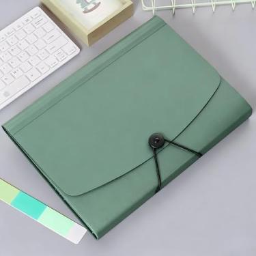 Imagem de Caixa Arquivo Morto Organizadora A4 Multiuso Kit com 10 Unidades para Documentos, Pastas e Papelada, Fácil Armazenamento e Identificação, Ideal para Escritório e Casa (VERDE)