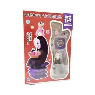 Imagem de Boneco De Anime Gatos Pretos Com Flores Em Camadas, Figurinha De Desen