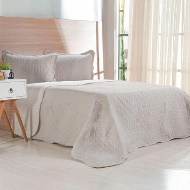 Imagem de Kit Cobre Leito Casal Ultra Lisse Lisa New 210x230cm Cashmere
