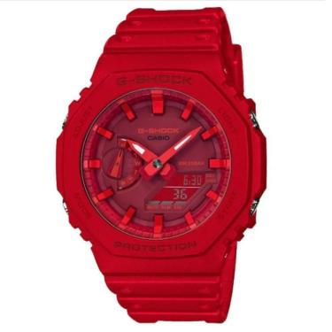 Imagem de Relógio Casio G-shock Ga-2100-4adr *carbon Core Vermelho*