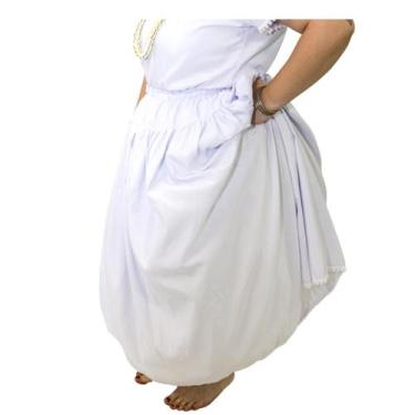 Imagem de Saia para umbanda e candomblé em oxford - Atacadão Beira Mar, Preto, G