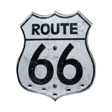 Imagem de Decoração Porta Chaves Rota 66 Organizador Vintage Retro - Decoraset