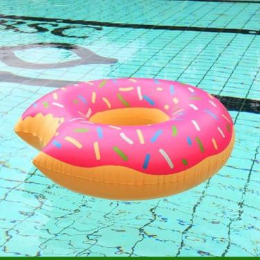 Imagem de Bóia Circular Donuts Melancia Redonda 70cm Infaltil - Snel, Donuts ros