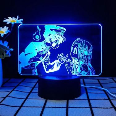 Imagem de Boneco de luz noturna Hanako-Kun Anime 3D encadernado ao banheiro - Ta