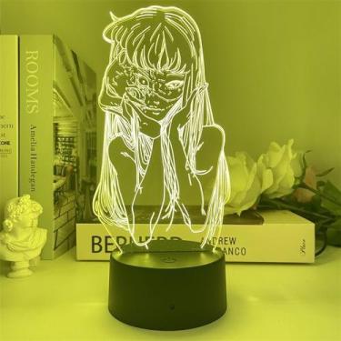 Imagem de Estatueta de boneca Night Light Tomie Kawakami Junji Ito USB 5V - taiy
