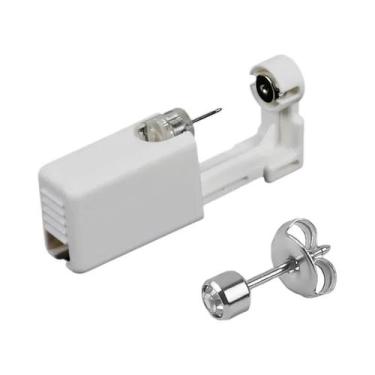 Imagem de Kit De Piercing Descartável Indolor Para Orelha E Nariz, Conjunto De B