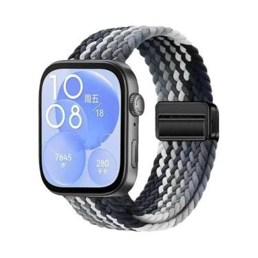 Imagem de Pulseira Magnética De Nylon Trançado Para Huawei Watch Fit 4 pro Fit 3