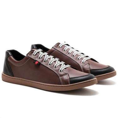 Imagem de Sapatênis Masculino 1010 - Café - Capidera, 39