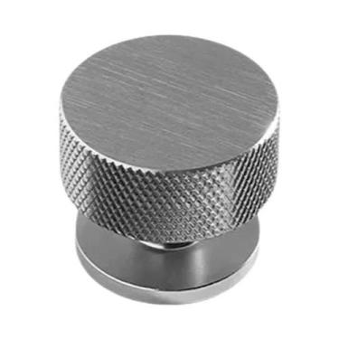 Imagem de Puxadores Dourados Modernos Simples Redondos Para Armários E Gavetas, 