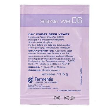 Imagem de Fermento Fermentis WB-06 para Cerveja de Trigo