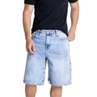 Imagem de Bermuda Jeans Sawary - 281100 - Azul claro 46-Masculino