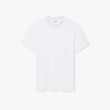 Imagem de Camiseta Lacoste Piqué Com Marca De Jacquard Masculina-Masculino