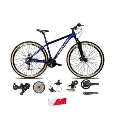 Imagem de Bicicleta Aro 29 Absolute Nero 5 Kit 2x9 Freio Hidráulico K7 11/40 Pdv 24/38 Susp Trava Pneu Faixa-Unissex