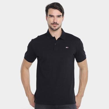 Imagem de Camisa Polo Tommy Jeans Original Fine Piquet Slim Masculina-Masculino
