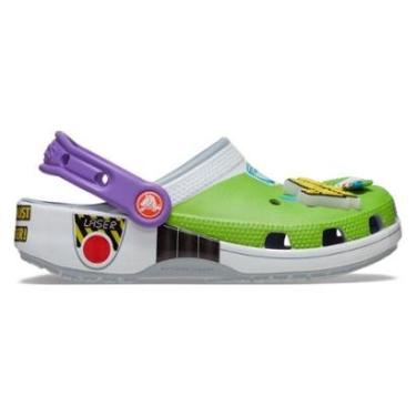 Imagem de Sandália crocs classic toy story buzz clog infantil blue grey-Unissex