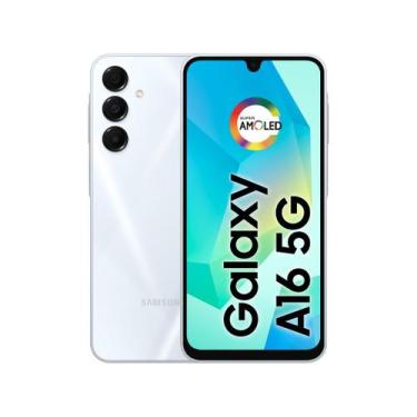 Imagem de Smartphone Samsung Galaxy A16 256GB Cinza 5G 8GB RAM 6,7" FHD+ Câm Tri