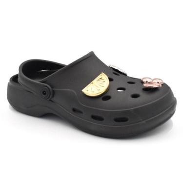 Imagem de Babuche Feminino Zaxy Joy Pins 19432, Preto, 37