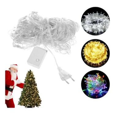 Imagem de Pisca Pisca De Natal 10m 100 Lâmpadas Led - ARV, Branco