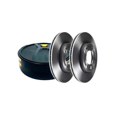 Imagem de Par De Discos Freio Diant. Ventilado Gol G2 G3 G4 239mm - FREMAX