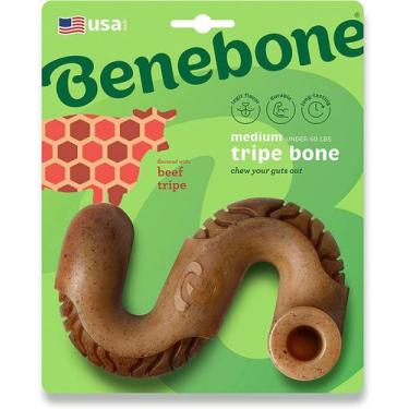 Imagem de Brinquedo Benebone Tripe Bone Osso de Nylon para Cachorro Médio