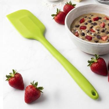 Imagem de Espátula Culinária De Silicone Multiuso Pão Duro Grande 27cm Raspa Sob