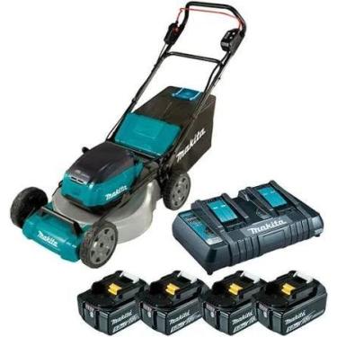 Imagem de Cortador de grama 530mm bat dc18rd makita dlm530pt4 127v
