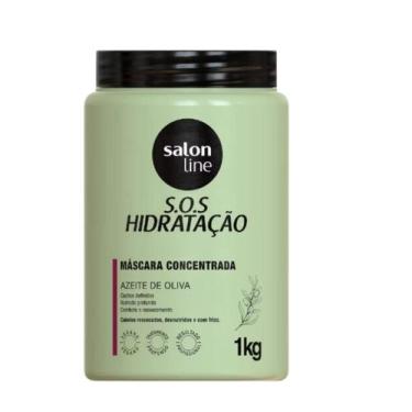 Imagem de Mascara Concentrada Salon Line SOS Hidratação Azeite de Oliva 1kg