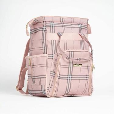 Imagem de Mochila de Maternidade Multifuncional Hug Noruega Rosa, Rosa