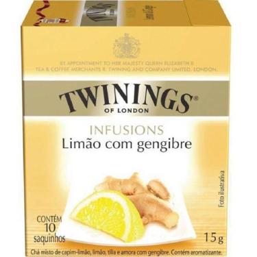 Imagem de Cha Infusions de Limao com Gengibre Sache 1,5g CX 10 UN Twinings