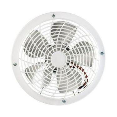 Imagem de Exaustor de Parede 25cm Turbão Bivolt com Grade Interna  Residencial -