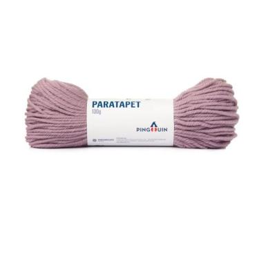 Imagem de Lã Paratapet Pingouin 100g Cor 0490 Quaresma - Ideal para Tricô e Croc