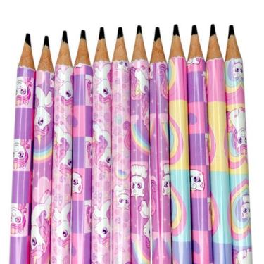 Imagem de Kit 12 Peças Lápis Grafite HB Unicornio HB Léo e Léo - Leo e Leo
