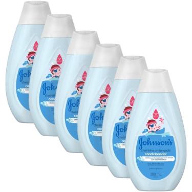 Imagem de Kit 6 Condicionador Cheirinho Prolongado Johnson's Baby 200ml