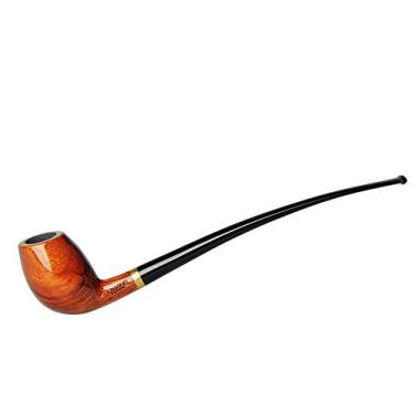 Imagem de MUXIANG Cachimbo de Tabaco Churchwarden Jacarandá 3mm Filtros 10 Presentes