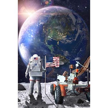 Imagem de Quebra-cabeça espacial para adultos, quebra-cabeça de 1000 peças de planetas no espaço e pôster de fatos espaciais bônus por A2PLAY, materiais recicláveis premium, 27,5 x 19,7 em brinquedos do espaço sideral de astronauta