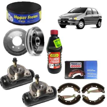 Imagem de Kit Revisao Freios Traseiro Fiat Palio 98 Sapata Tambor Ofr
