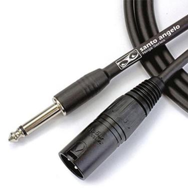 Imagem de Cabo Microfone Santo Angelo Ninja Nm - P10/Xlr 25Ft/7,62 Mts