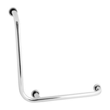 Imagem de Barra De Apoio Para Box De Banheiro Modelo L 70x70cm Direita