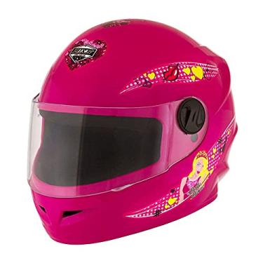 Imagem de Capacete Infantil MIXS Start Selfie Fechado Tam. 54 Rosa Pro Tork MCAP-420RS