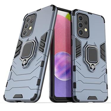 Imagem de Mobile phone accessories Para Samaung for Galaxy A33 5G PC + TPU Caixa de telefone protetora à prova de choque com suporte de anel magnético phone case