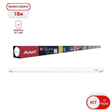 Imagem de Lâmpada Led Tubular 18W 3000K 120Cm Bivolt Avant