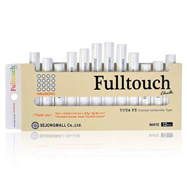 Imagem de Giz colorido Hagoromo Fulltouch, 1 caixa (12 unidades – branco)