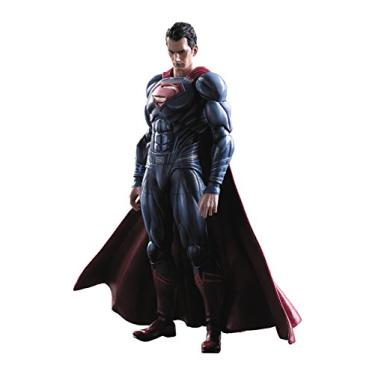 Imagem de DC Comics XBVSSZZZ01 Batman vs Superman Dawn of Justice Play Arts Kai Super-Homem boneco