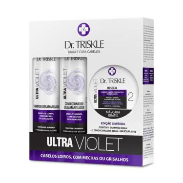 Imagem de Kit Shampoo E Condicionador Dr. Triskle Ultra Violeta Desamarelador 3