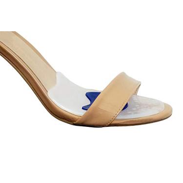 Imagem de Impec Meia Palmilha Com Botao Silicone Azul Único Pacote De 2