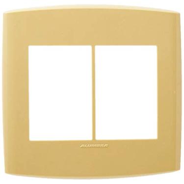 Imagem de Placa 4X4 6 Módulos, Alumbra, Bliss 4777, Amaranto Seco